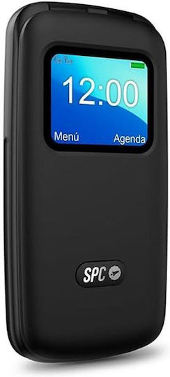 SPC Titan View Dual SIM Mobile with Large Buttons (English) Black view 3