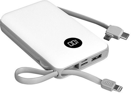 S-Link P102 Power Bank 10000mAh with USB-A Port White view 1