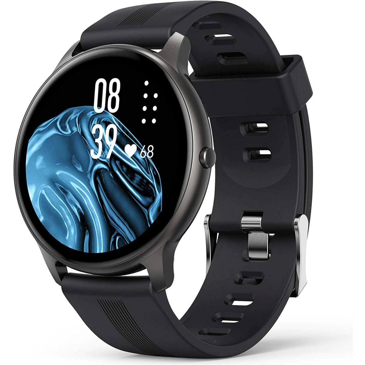 ISP LikeSmart eXtremeFiT Aluminium Smartwatch with Heart Rate Monitor (Black) view 2