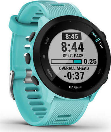 Garmin Forerunner 55 42mm Waterproof Smartwatch with Heart Rate Monitor (Aqua) view 3