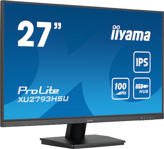 Iiyama ProLite XU2793HSU-B6 IPS Monitor 27" FHD 1920x1080 view 3