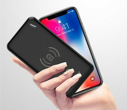 Awei P59K Wireless Power Bank 10000mAh with 2 USB-A Ports Black vue 5