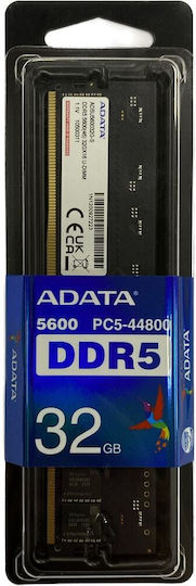 Adata Premier DDR5 with Module 1x32GB and Speed 5600 for Desktop AD5U560032G-S view 4