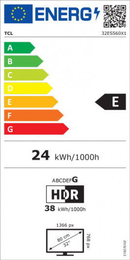 TCL Smart Television 32" HD Ready LED 32ES560 (2019) view 5