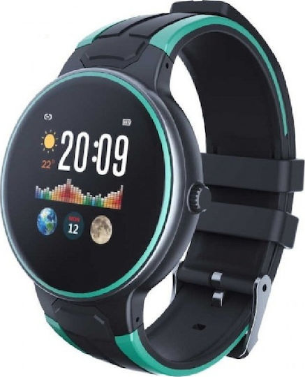 Z8 44mm Smartwatch with Heart Rate Monitor (Green) view 2