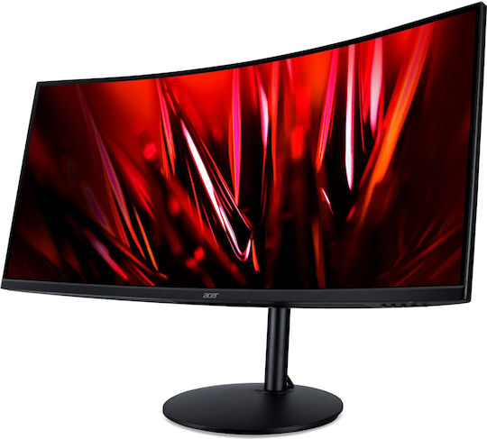 Acer Nitro XZ342CUS3 VA Curved Gaming Monitor 34" QHD 3440x1440 180Hz with Response Time 1ms GTG view 2