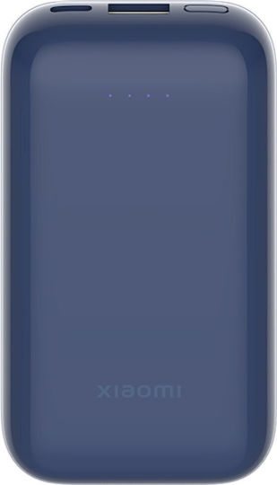 Xiaomi Pocket Edition Pro Power Bank 10000mAh 33W with USB-A Port and USB-C Port Blue
