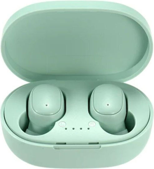 A6S TWS In-ear Bluetooth Handsfree Earphones Green view 3