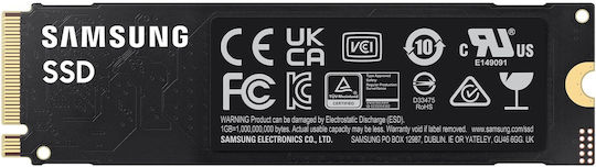 Samsung 990 EVO SSD 2TB M.2 Type with PCI Express 4.0 Connection MZ-V9E2T0BW view 3