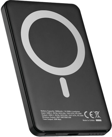 Lampa Magsafe Optiline MagSafe Power Bank 5000mAh 15W Black