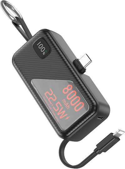 LinQ Power Bank 8000mAh 22.5W Black view 1