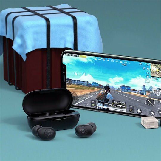 Haylou GT2S In-ear Bluetooth Handsfree Earphones with Charging Case Black view 4