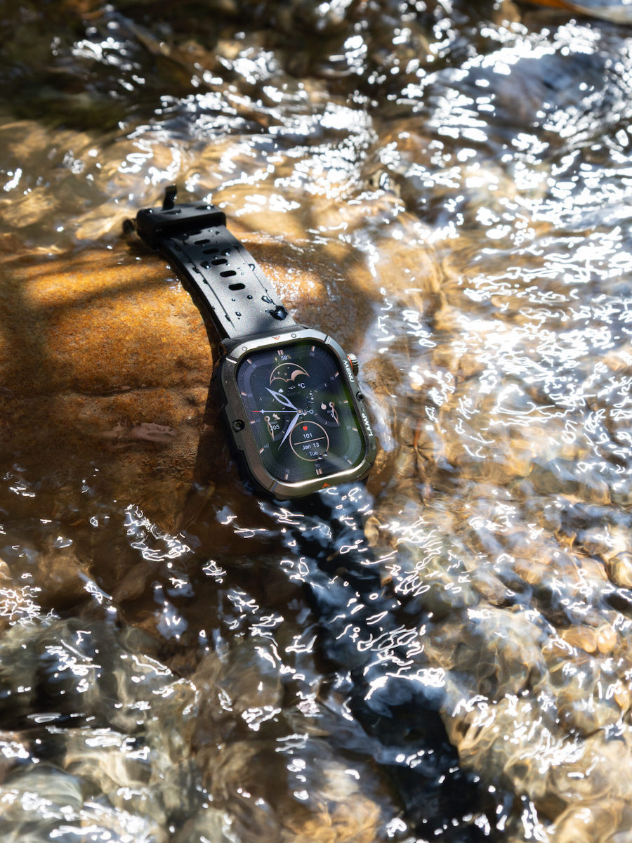 AGM Legion 3 Waterproof Smartwatch with Heart Rate Monitor Black view 8