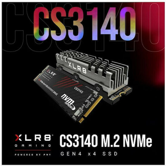 PNY XLR8 CS3140 SSD 4TB M.2 with PCI Express 4.0 Interface PS5 Compatible view 5
