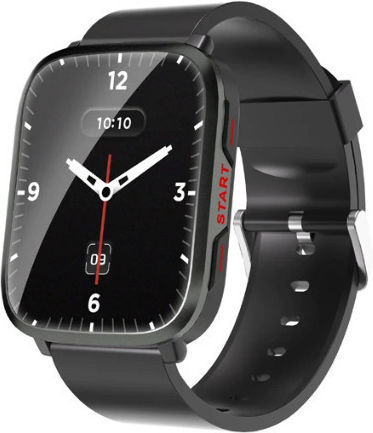 FA95 Smartwatch with Heart Rate Monitor (Black)
