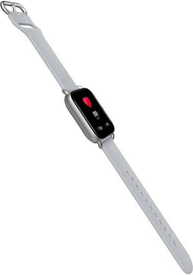 Haylou RS4 LS12 37mm Smartwatch with Heart Rate Monitor (Silver) view 4