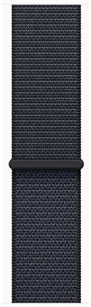 Apple Watch Series 10 Aluminium 46mm Waterproof with Heart Rate Monitor (Jet Black with Ink Sport Loop) view 3