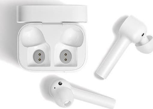 Xiaomi Mi True Wireless Earphones In-ear Bluetooth Handsfree with Sweat Resistance and Charging Case White vue 3