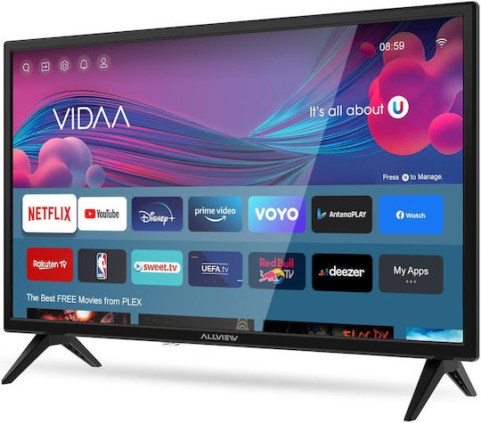 Allview Smart Television 24" HD Ready LED 24iPlay6000-H HDR (2024) view 2