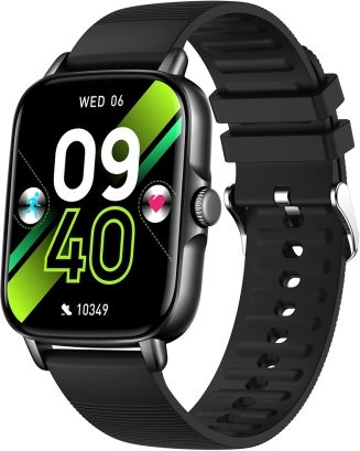 Kt59 Pro 1.83 Inch Ips Screen Smart Watch Supports Bluetooth Call Blood Oxygen Monitoring Black