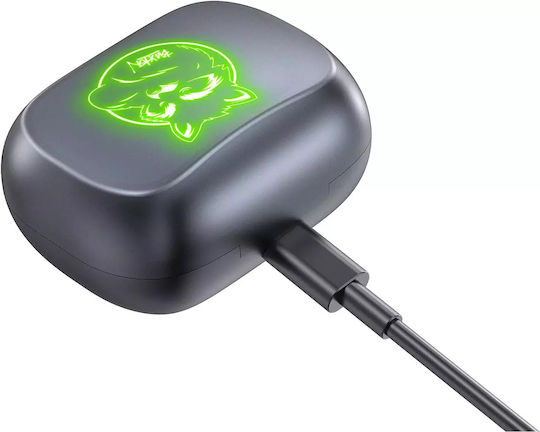 Buxton BTW8200 Raccoon In-ear Bluetooth Handsfree Earphones with Sweat Resistance and Charging Case Black view 6