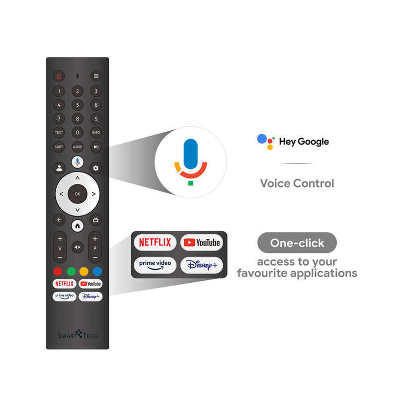 Smart Tech Smart TV 32" Full HD QLED 2QG01V HDR 2024 32QG01V view 4