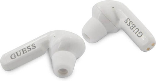 Guess GUTWS1CWH In-ear Bluetooth Handsfree Earphones with Charging Case White view 4