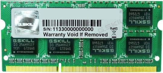 G.Skill DDR3L Memory RAM With Module 1x4GB And Speed 1600 For Laptop F3-1600C9S-4GSL view 3