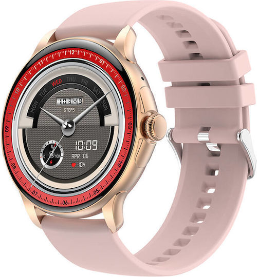 Colmi V72 Smartwatch with Heart Rate Monitor (Gold) view 3