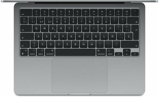 Apple MacBook Air 13" (2024) 13.6" Retina Display (M3-8-core/24GB/512GB SSD) Space Gray (ES Keyboard) view 2