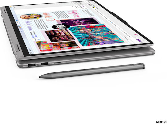 Lenovo Yoga 7 2-in-1 16AHP9 16" IPS FHD+ Touchscreen (Ryzen 5-8640HS/8GB/1TB SSD/W11 Home) Arctic Grey (US Keyboard) vue 2
