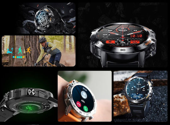 Gravity Gt9-5 48mm Smartwatch with Heart Rate Monitor (Multicolour) vista 6