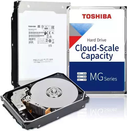 Toshiba MG09 14TB HDD Hard Drive 3.5" SATA III 7200rpm for NAS / Server MG09ACA14TE view 4