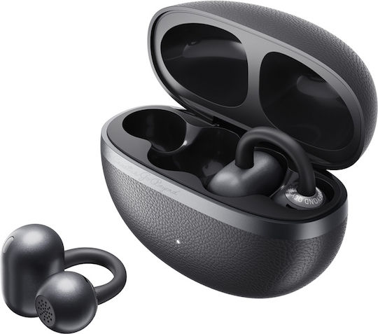 QCY Crossky C50 Open Ear Bluetooth Handsfree Earphones with Sweat Resistance and Charging Case Gray view 3
