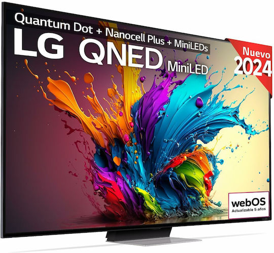 LG Smart Television 75" 4K UHD QNED 75QNED91T6A HDR (2024) view 2