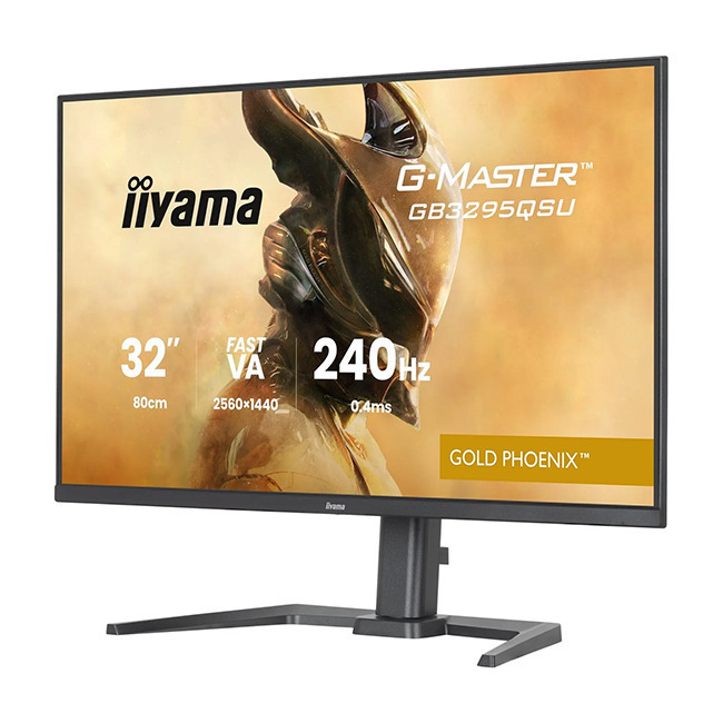 Iiyama GB3295QSU-B1 HDR Gaming Monitor 32" QHD 2560x1440 240Hz view 6