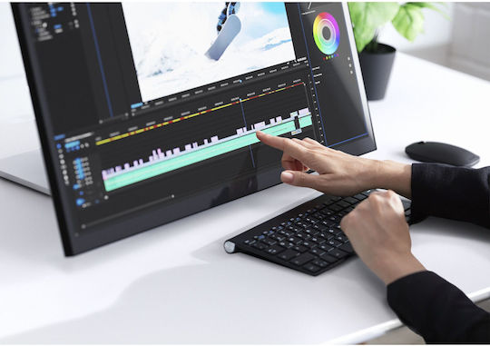 Alogic Clarity Pro IPS HDR Touch Monitor 27" 4K 3840x2160 view 6