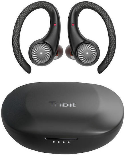 Tribit MoveBuds H1 BTH95 Bluetooth Handsfree Earphones with Sweat Resistance and Charging Case Black