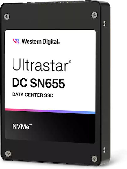 Western Digital Ultrastar DC SN655 SSD 15.4TB 2.5'' Type with PCI Express 4.0 Connection 0TS2463