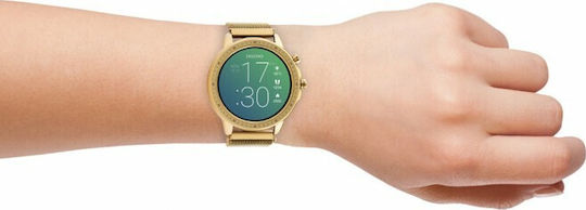 Oozoo Q00307 45mm Smartwatch with Heart Rate Monitor (Rose Gold) view 2
