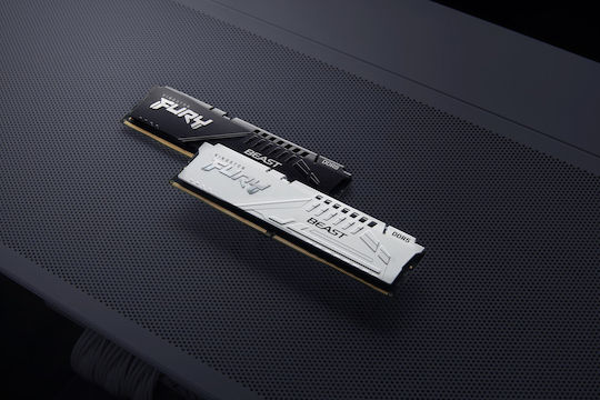 Kingston Fury Beast DDR5 32GB RAM with 2x16GB Modules and Speed 5600 for Desktop KF556C40BBK2-32 view 8