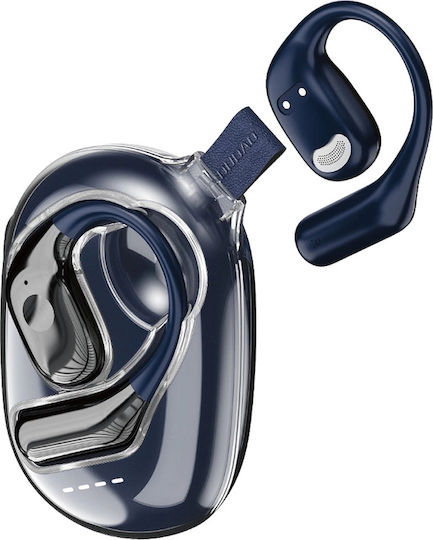 Dudao U17Max Open Ear Bluetooth Handsfree Earphones with Sweat Resistance and Charging Case Black