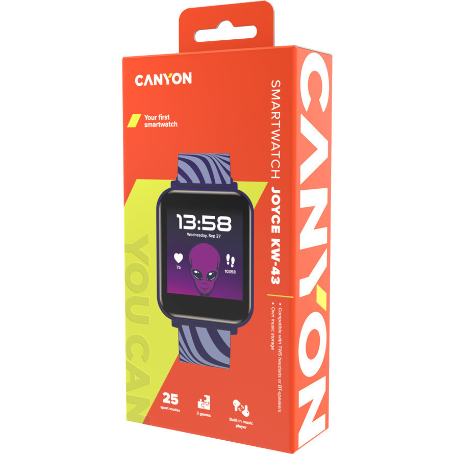 Canyon 50mm Smartwatch (Blue) view 9