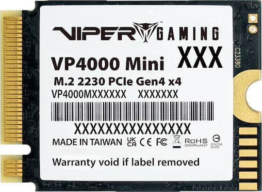 Patriot VP4000 Mini SSD 1TB M.2 with PCI Express 4.0 Connection view 3
