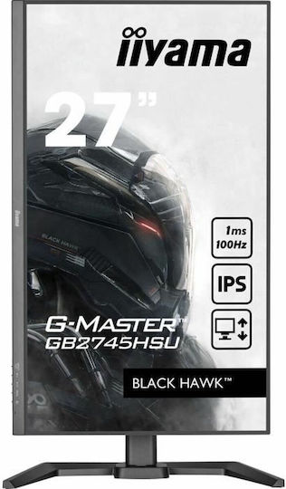 Iiyama G-MASTER GB2745HSU-B2 IPS Monitor 27" FHD 1920x1080 view 2
