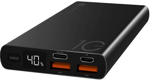 Navitel PWR10 AL Power Bank 10000mAh with 2 USB-A Ports and USB-C Port Black vista 6