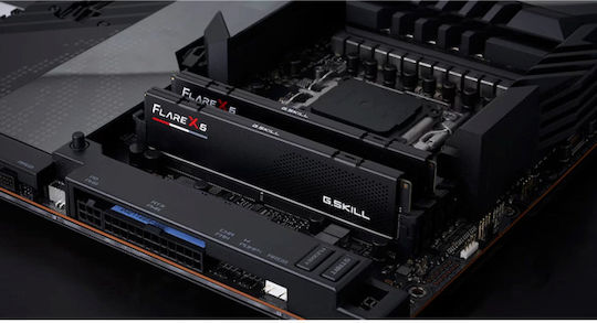 G.Skill Flare X5 DDR5 64GB RAM with 2x32GB Modules and Speed 5600 for Desktop F5-5600J3636D32GX2-FX5 vue 5