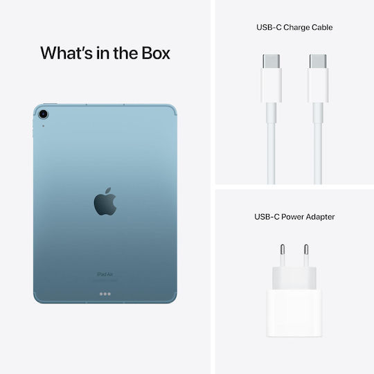 Apple iPad Air 2022 5G 10.9" (8GB/256GB) Blue view 5