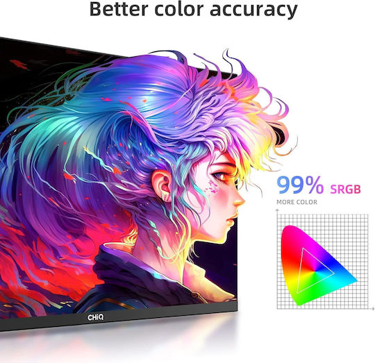 CHiQ 24F650 IPS Gaming Monitor 24" FHD 1920x1080 view 9