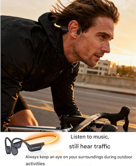 Bone Conduction Bluetooth Handsfree Headphones with Sweat Resistance view 2